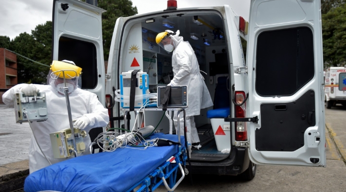 Coronavirus en Bogotá / pacientes contagiados