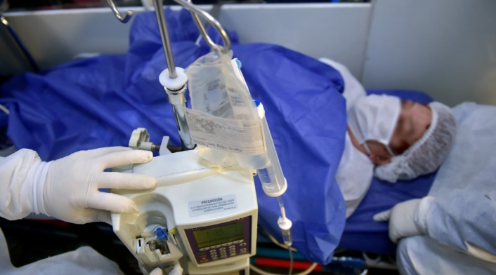 Pacientes contagiados de coronavirus en Colombia