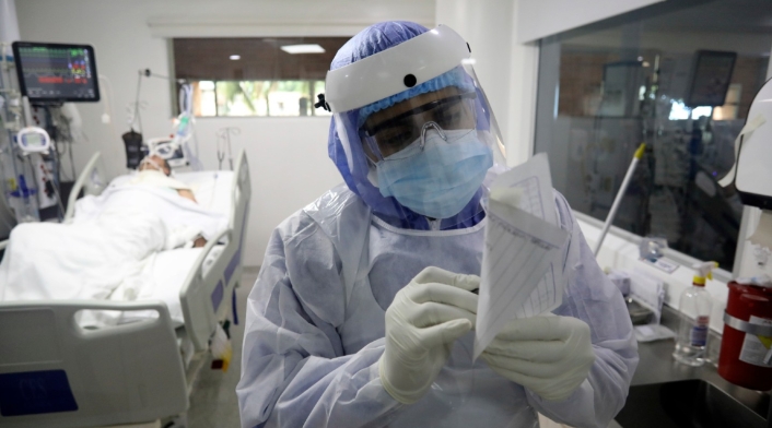 Pacientes contagiados de coronavirus en Colombia