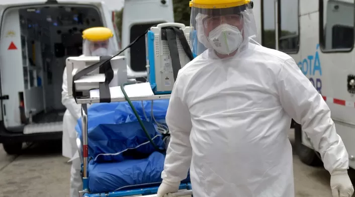 Pacientes contagiados de coronavirus
