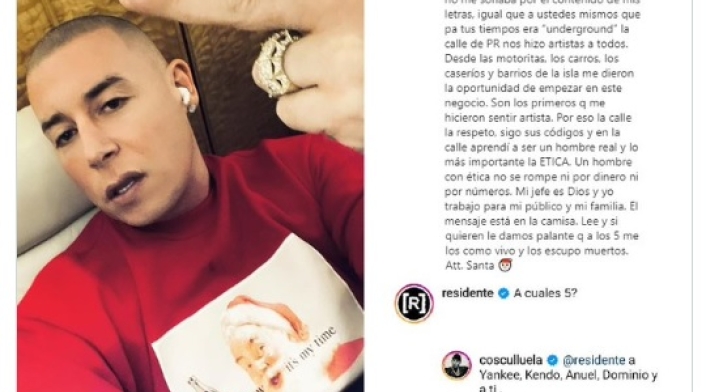 Cosculluela Instagram