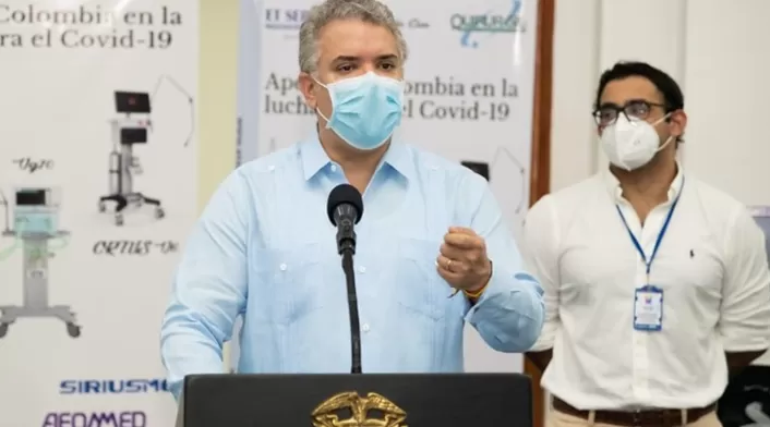 Iván Duque / coronavirus en Colombia