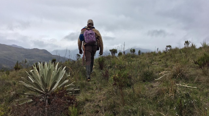 Jimmy Parra, campesino del Meta que sufrió el conflicto armado