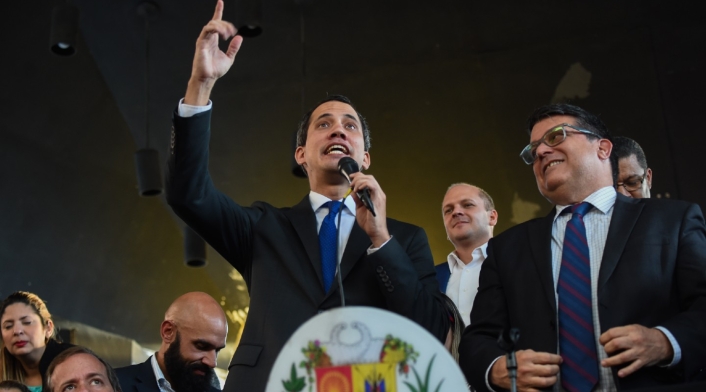 Juan Guaidó, presidente interino de Venezuela