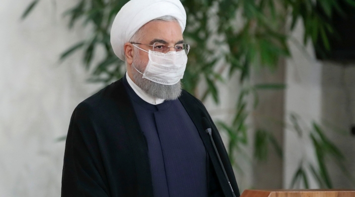 Hasan Rohani, presidente iraní habla sobre los casos de coronavirus en Irán