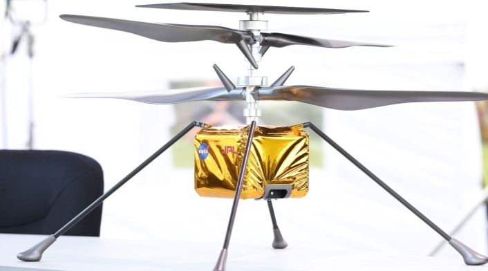 Ingenuity, el helicóptero que saldrá del rover Perseverance Ingenuity, el helicóptero que saldrá del rover Perseverance