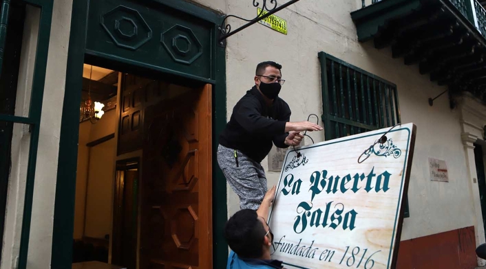La Puerta Falsa reabre en pandemia / Restaurantes de Bogotá