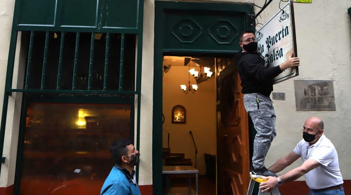 La Puerta Falsa reabre en pandemia / Restaurantes de Bogotá