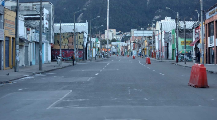 Cuarentena por sector en Bogotá