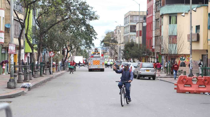 Cuarentena en Bogotá: Disminuyó tránsito y afluencia de personas durante segundo asilamiento estricto.