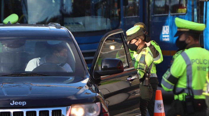 Inseguridad en Bogotá / Requisas de Policía de Bogotá