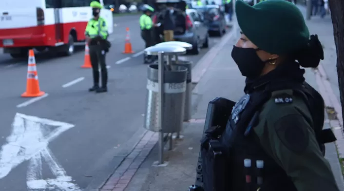Inseguridad en Bogotá / Requisas de Policía de Bogotá
