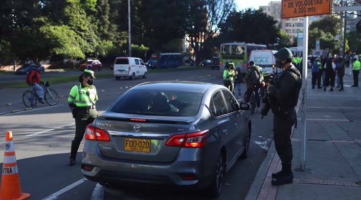 Inseguridad en Bogotá / Requisas de Policía de Bogotá