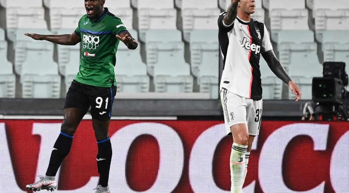 Juventus Vs. Atalanta - Serie A - Duván Zapata Juventus Vs. Atalanta - Serie A - Duván Zapata