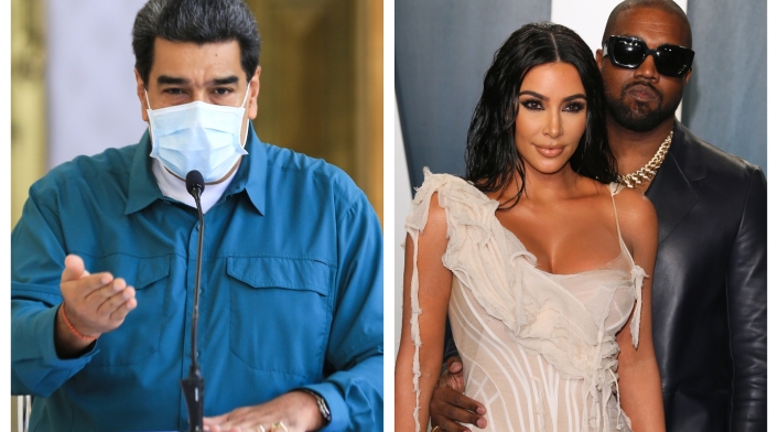 Nicolás Maduro / Kanye West y Kim Kardashian