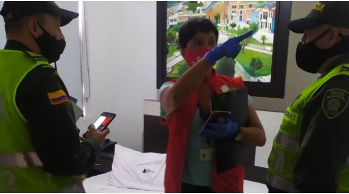 En el operativo fueron sorprendidas varias mujeres extranjeras.