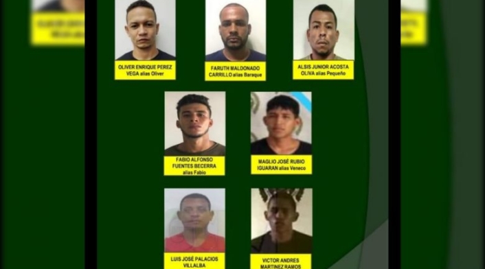 las autoridades están tras el rastro de los hombre que se escaparon