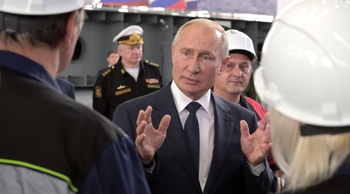 Vladimir Putin, presidente de Rusia