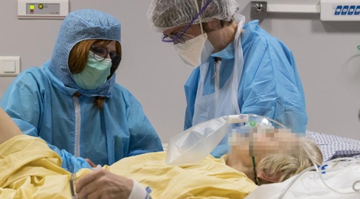 Pacientes con coronavirus
