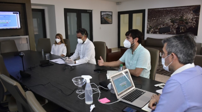 Los mandatarios tuvieron una reunión con los congresistas del Atlántico.