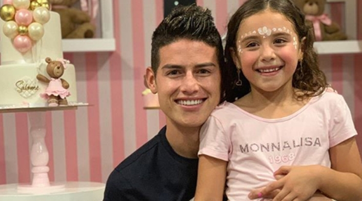 James Rodríguez y Salomé