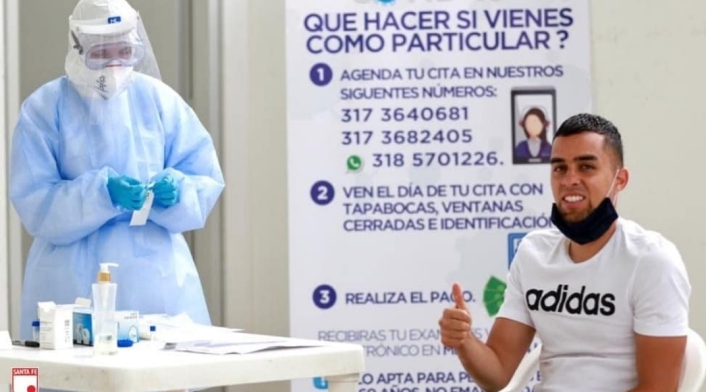 Santa Fe pruebas Covid