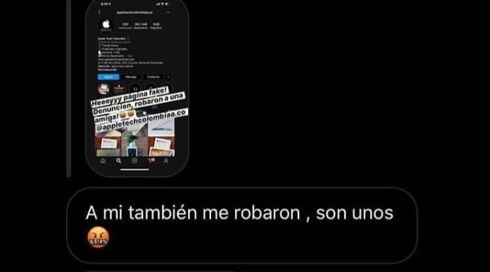 Supuestas estafas de una tienda de iPhone
