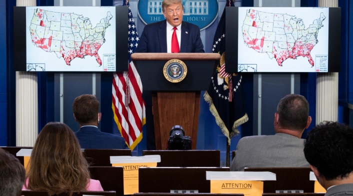 Donald Trump, presidente de EE.UU.