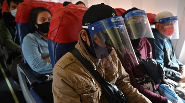Vuelos en medio de pandemia