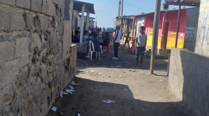 Es evidente en sus pequeñas calles y casas el abandono que por años se ha visto en esta población
