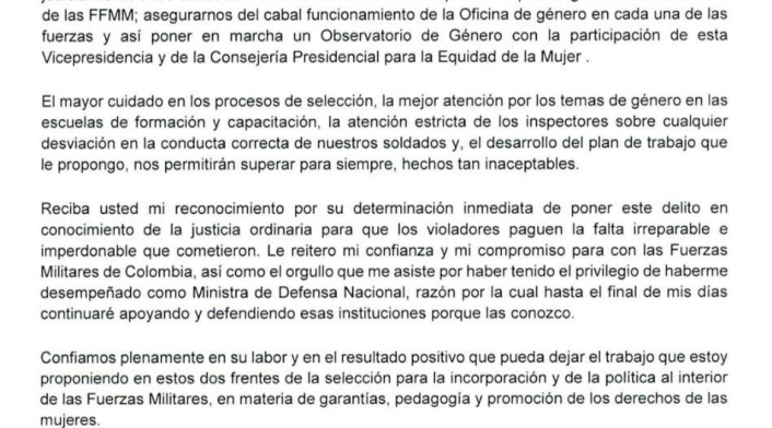 CARTA VICEPRESIDENCIA
