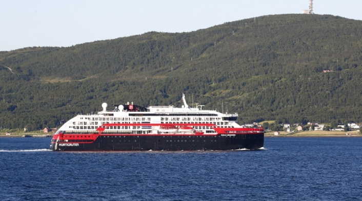 Crucero de la compañía noruega Hurtigruten