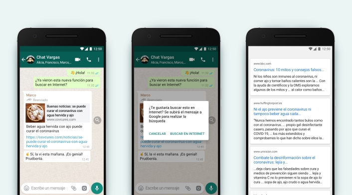 Whatsapp revisión de mensajes