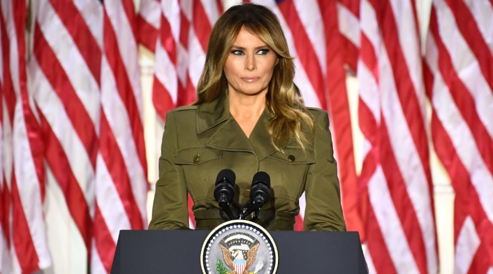 Melania Trump en convención republicana