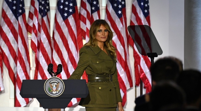 Melania Trump en convención republicana