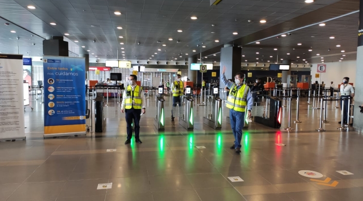 Protocolos para reapertura del aeropuerto El Dorado