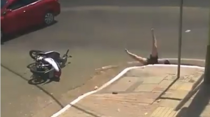 Accidente moto