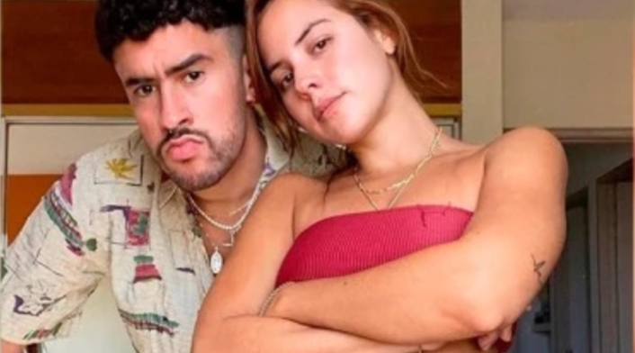 Bad Bunny y su novia