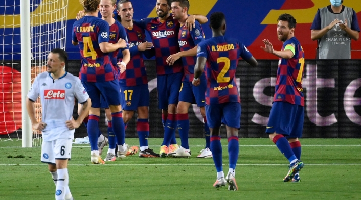 Barcelona Vs. Napoli Barcelona Vs. Napoli