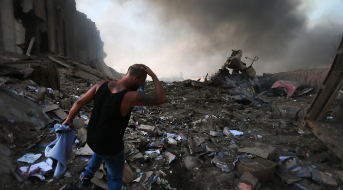 Explosión en Beirut