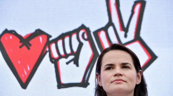 Svetlana Tijanóvskaya, rival de Lukashenko a la presidencia de Bielorruisa