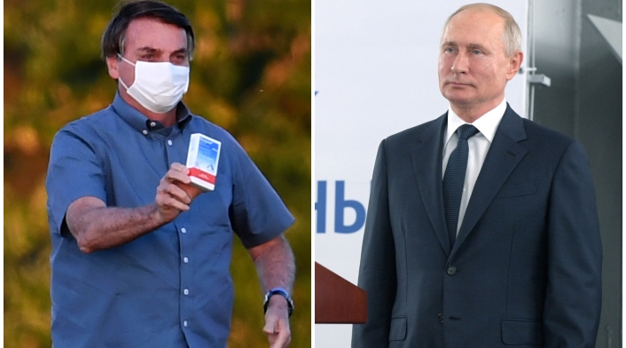 Bolsonaro y Putin