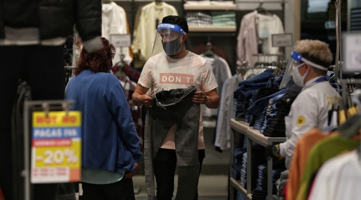 Reapertura de centros comerciales