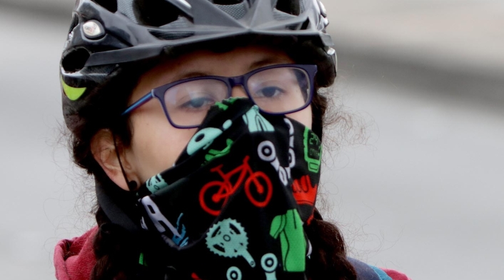 Ciclovía en Bogotá después de cuarentena, 30 de agosto de 2020