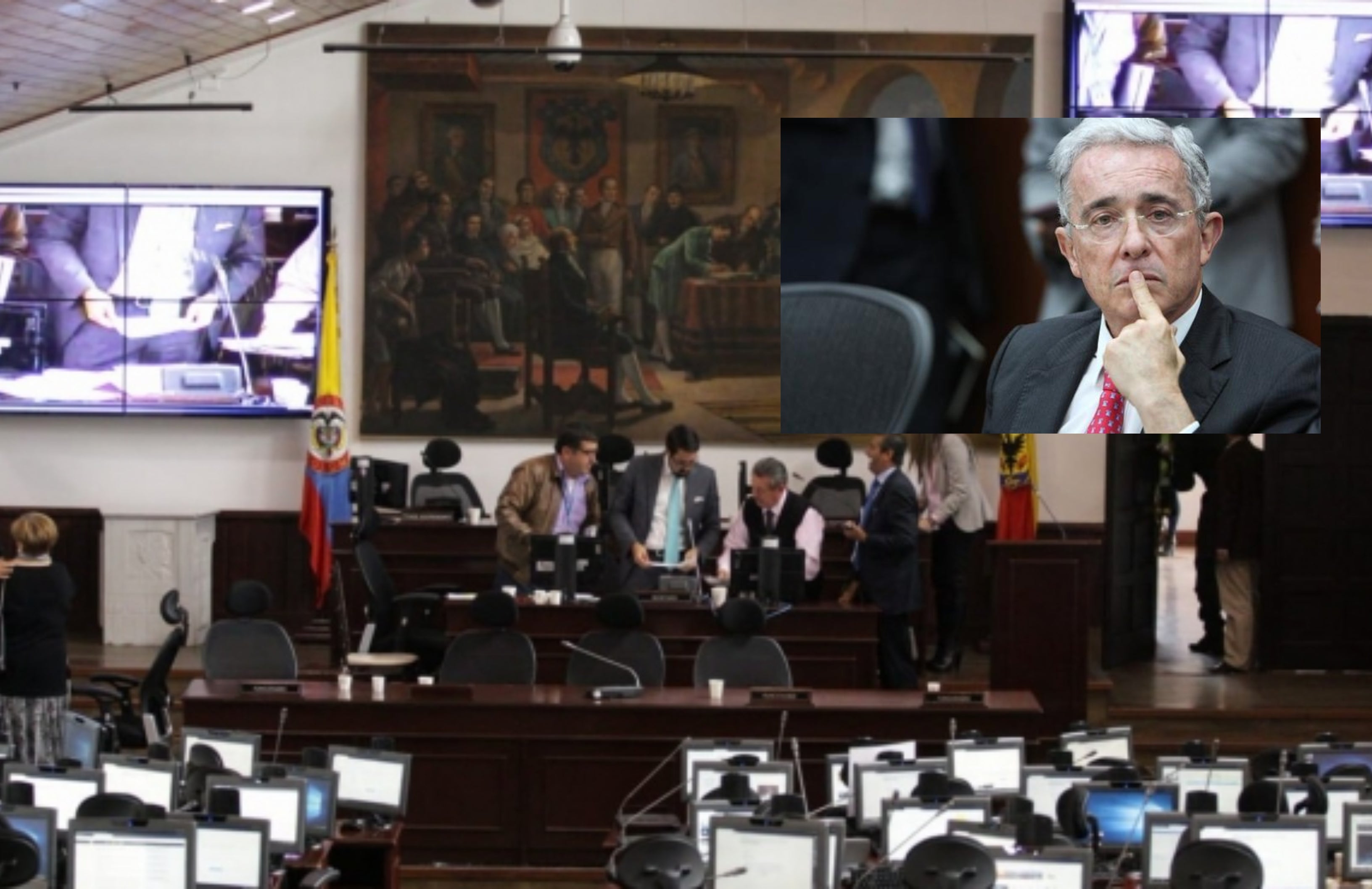 Concejo de Bogotá y Álvaro Uribe