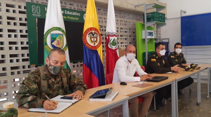 Consejo de seguridad en Venecia, Antioquia
