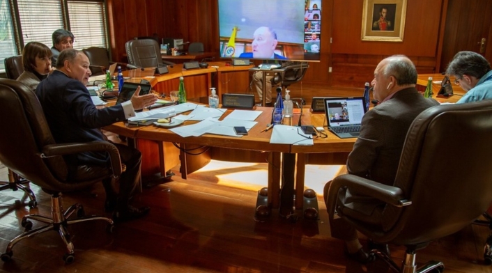 Corte Constitucional sesionando virtual Corte Constitucional sesionando virtual