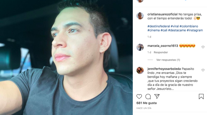 Cristián Suárez, llorón de Protagonistas de Nuestra Tele