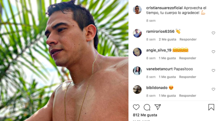 Cristián Suárez, llorón de Protagonistas de Nuestra Tele