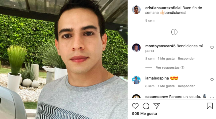 Cristián Suárez, llorón de Protagonistas de Nuestra Tele